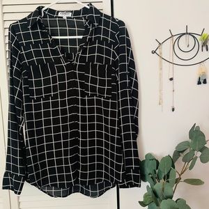 EXPRESS | Checkered Button-up